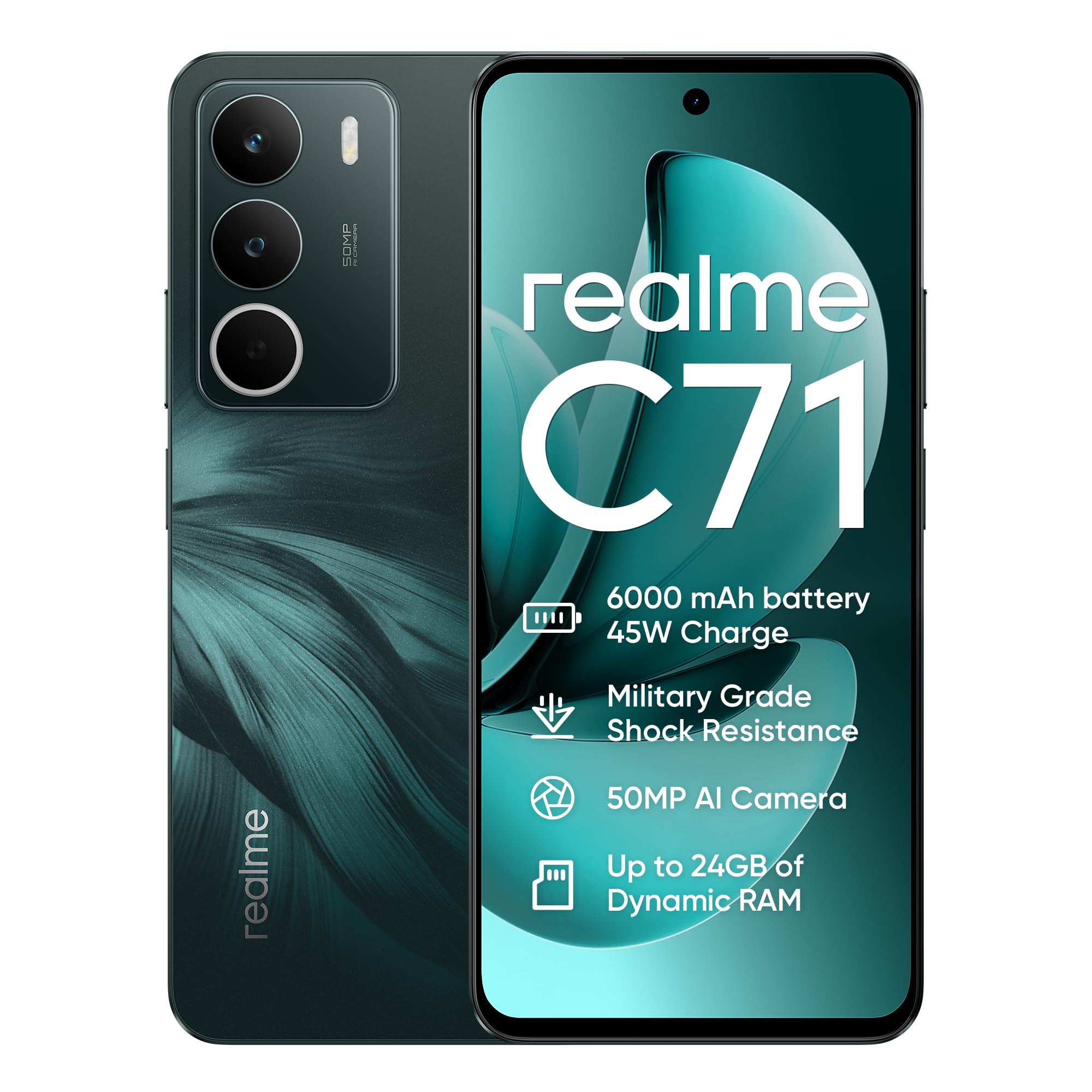 realme C71 6000mAh 45W充電 6G/128GB NFC realme C71 6000mAh 45W充電 6G/128GB NFC - メルカリ